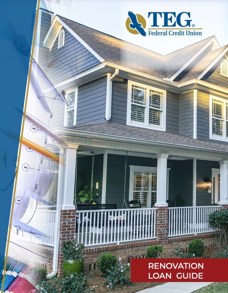 Cover of TEGFCU Renovation Loan Guide pdf